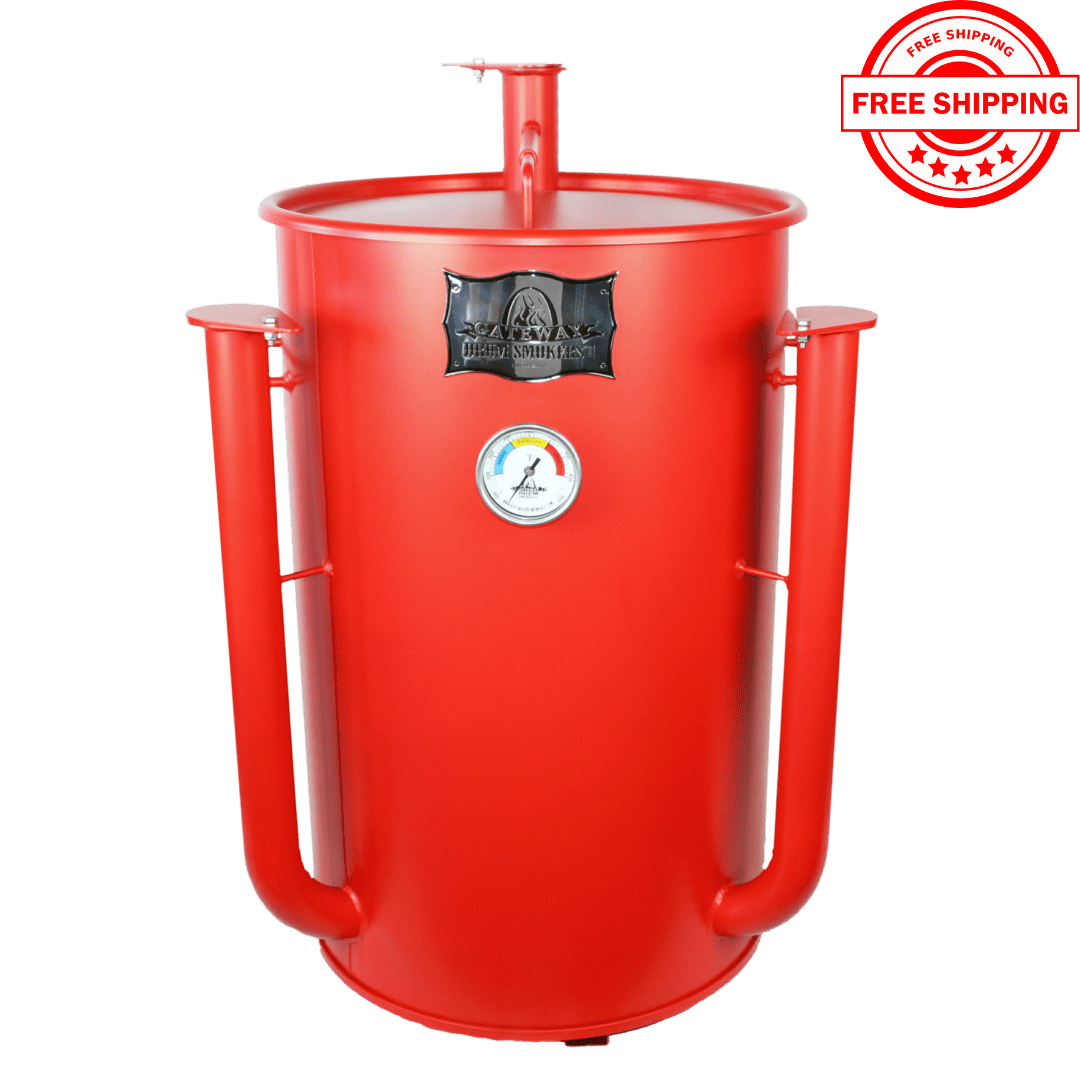 Gateway Drum Smoker Straight Up 30G - Matte Red
