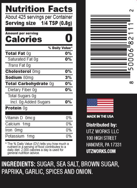 Utz Works Bold "#1" Dry Rub