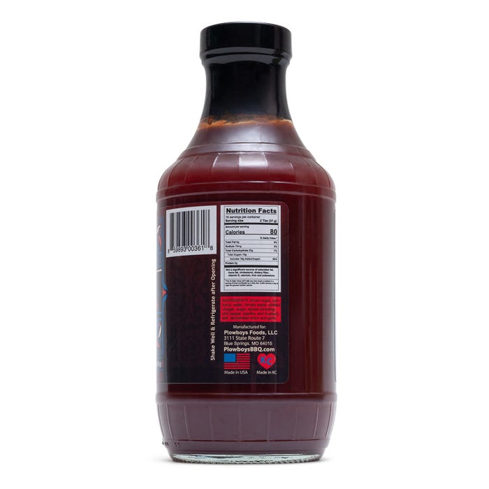 Plowboys BBQ Sweet 180 BBQ Sauce