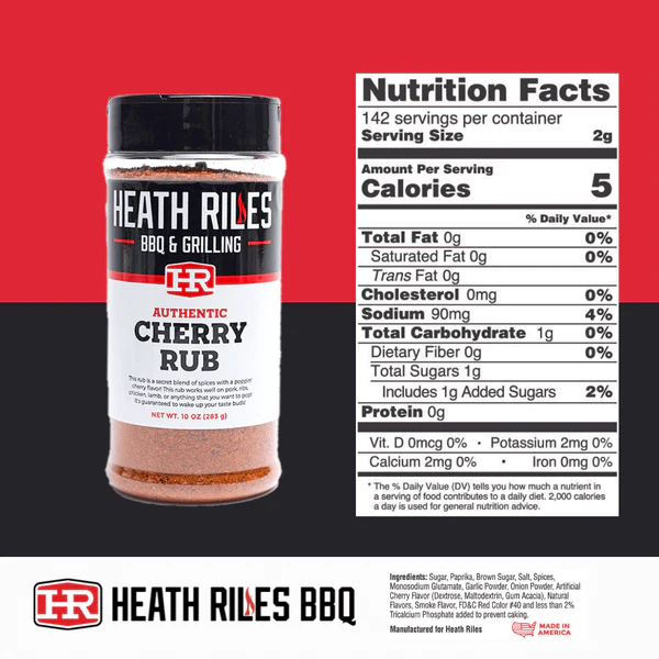 Heath Riles Cherry Rub