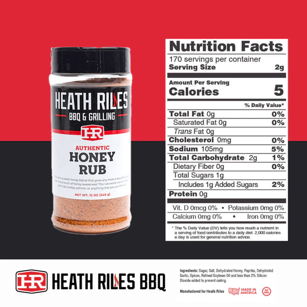 Heath Riles Honey Rub