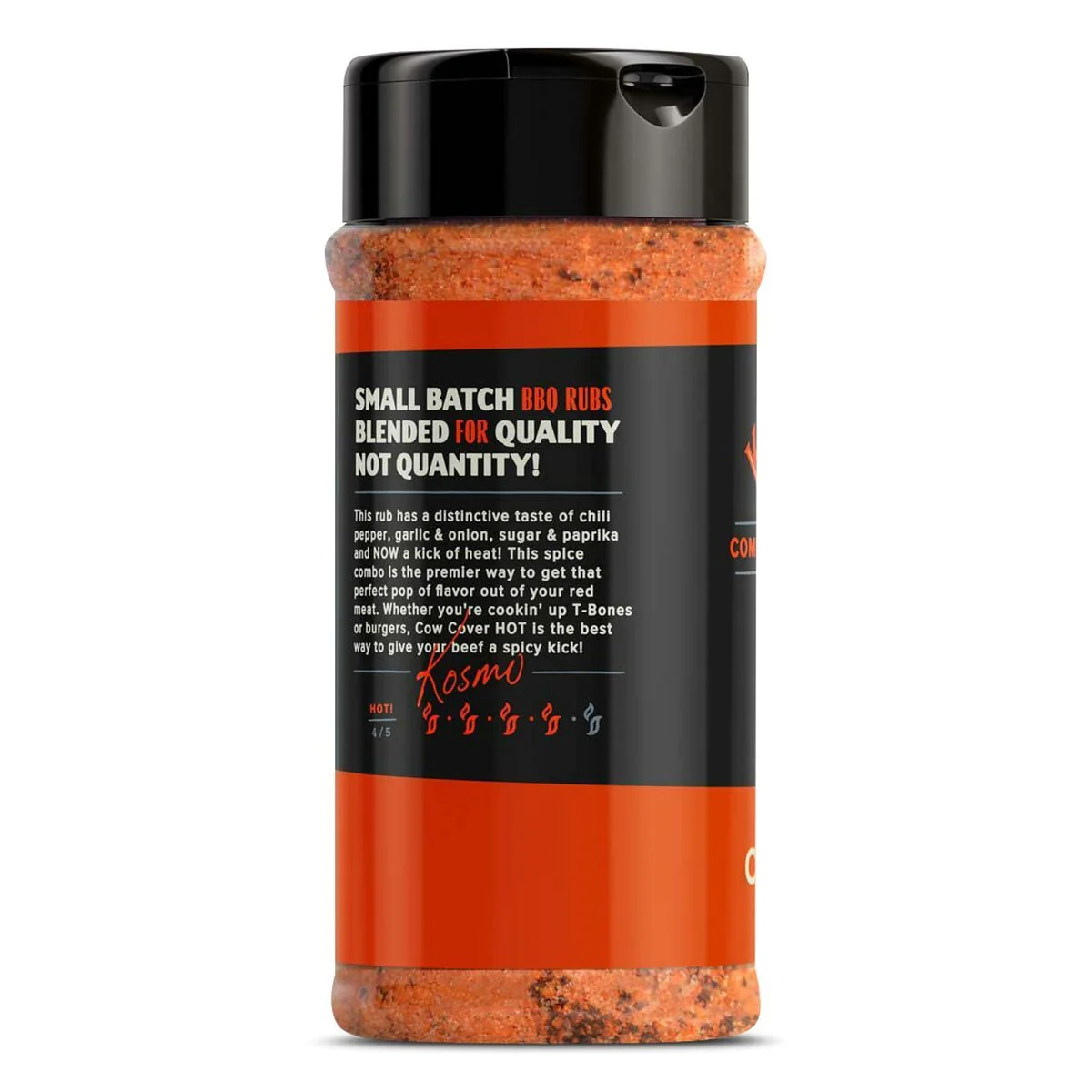 Kosmo's Q Cow Cover Hot Rub