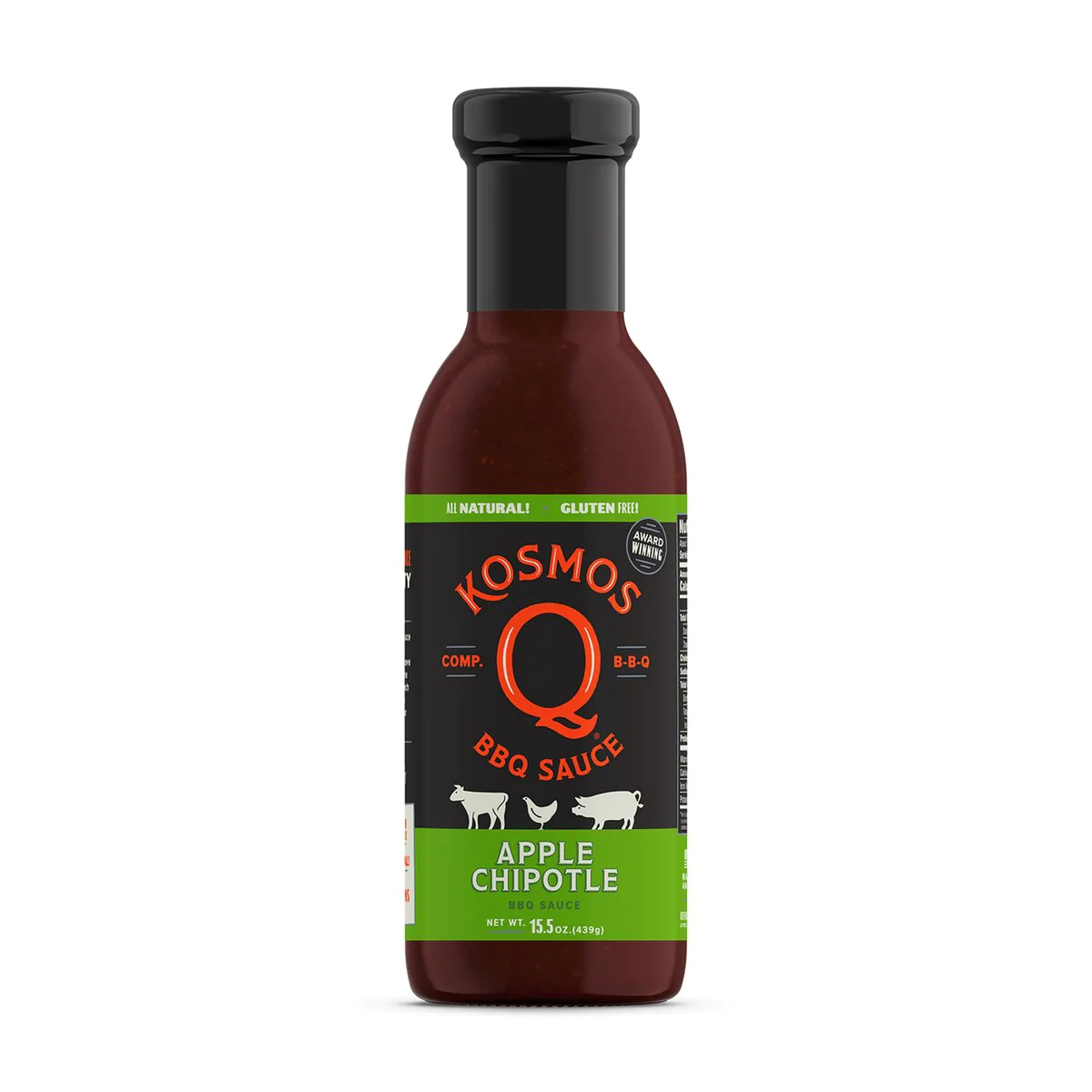 Kosmo's Q Sweet Apple Chipotle BBQ Sauce