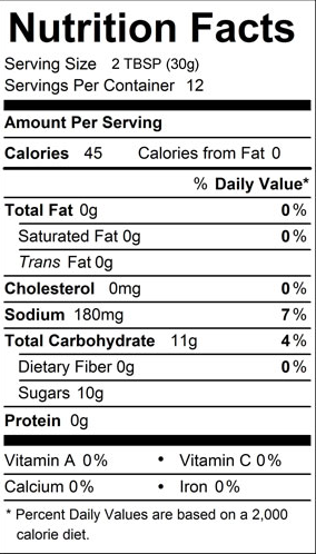 SuckleBusters Peach BBQ Sauce