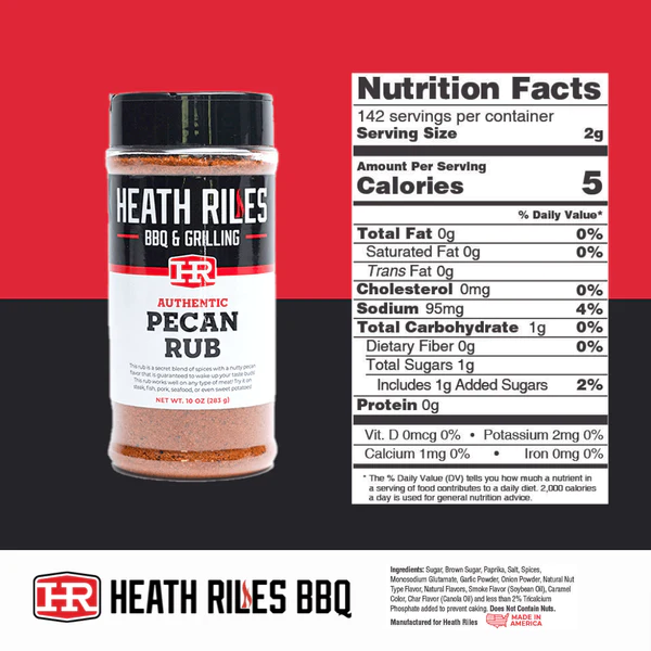 Heath Riles Pecan Rub