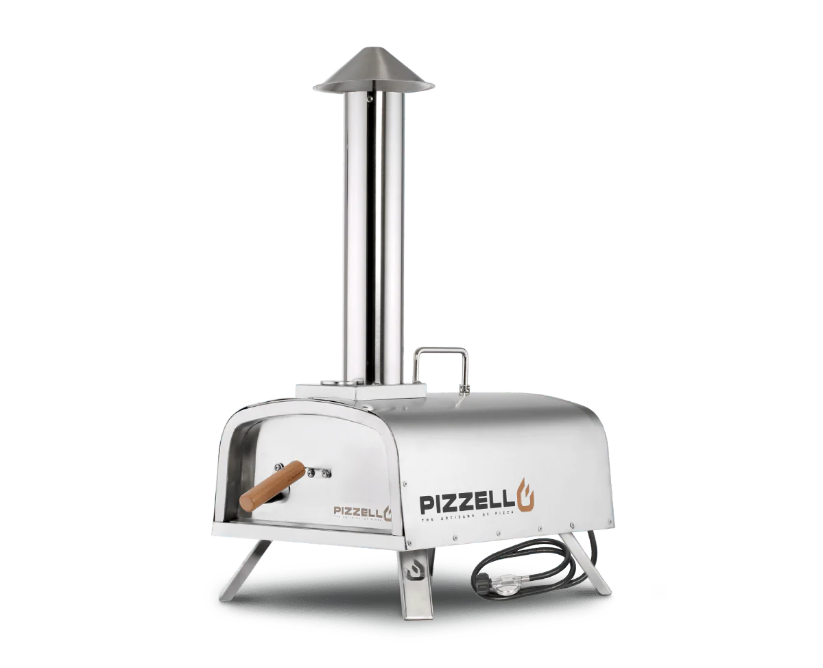 Pizzello Forte Gas Bundle - Outdoor Pizza Oven: Propane & Wood