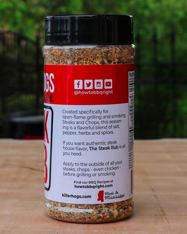 Killer Hogs Steak Rub