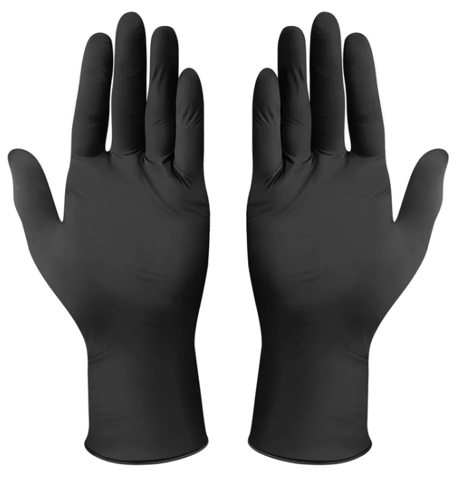 Black Nitrile Premium Gloves