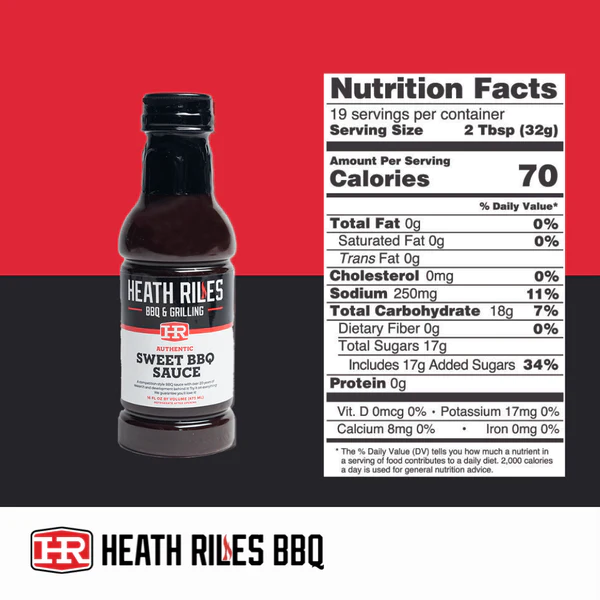 Heath Riles Sweet BBQ Sauce