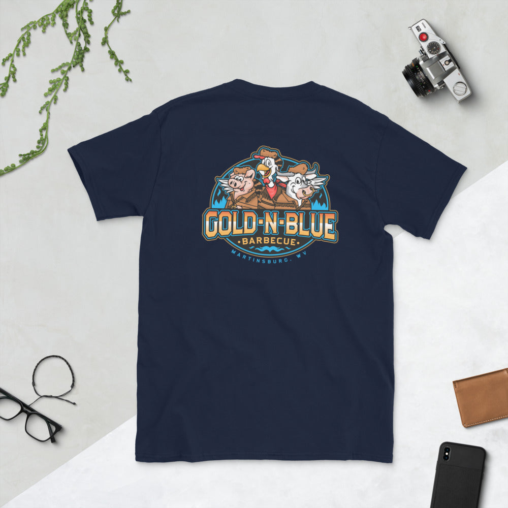 Gold-N-Blue BBQ T-Shirt