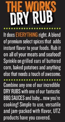 Utz Works "The Works #7" Dry Rub