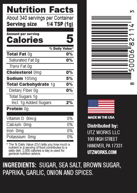 Utz Works "The Works #7" Dry Rub