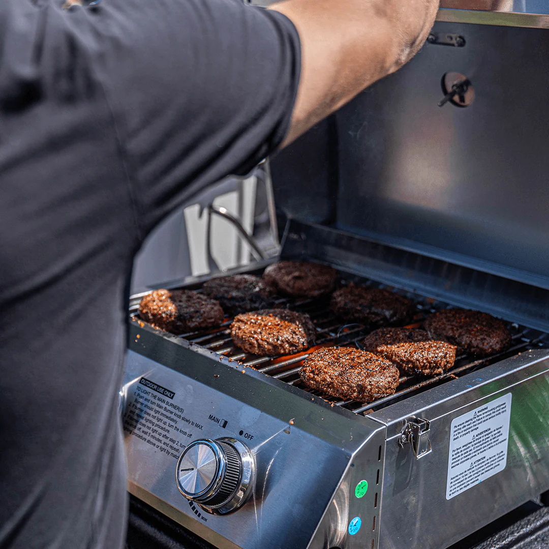 Monument Grills 13742 | Stainless Tabletop Gas Grill