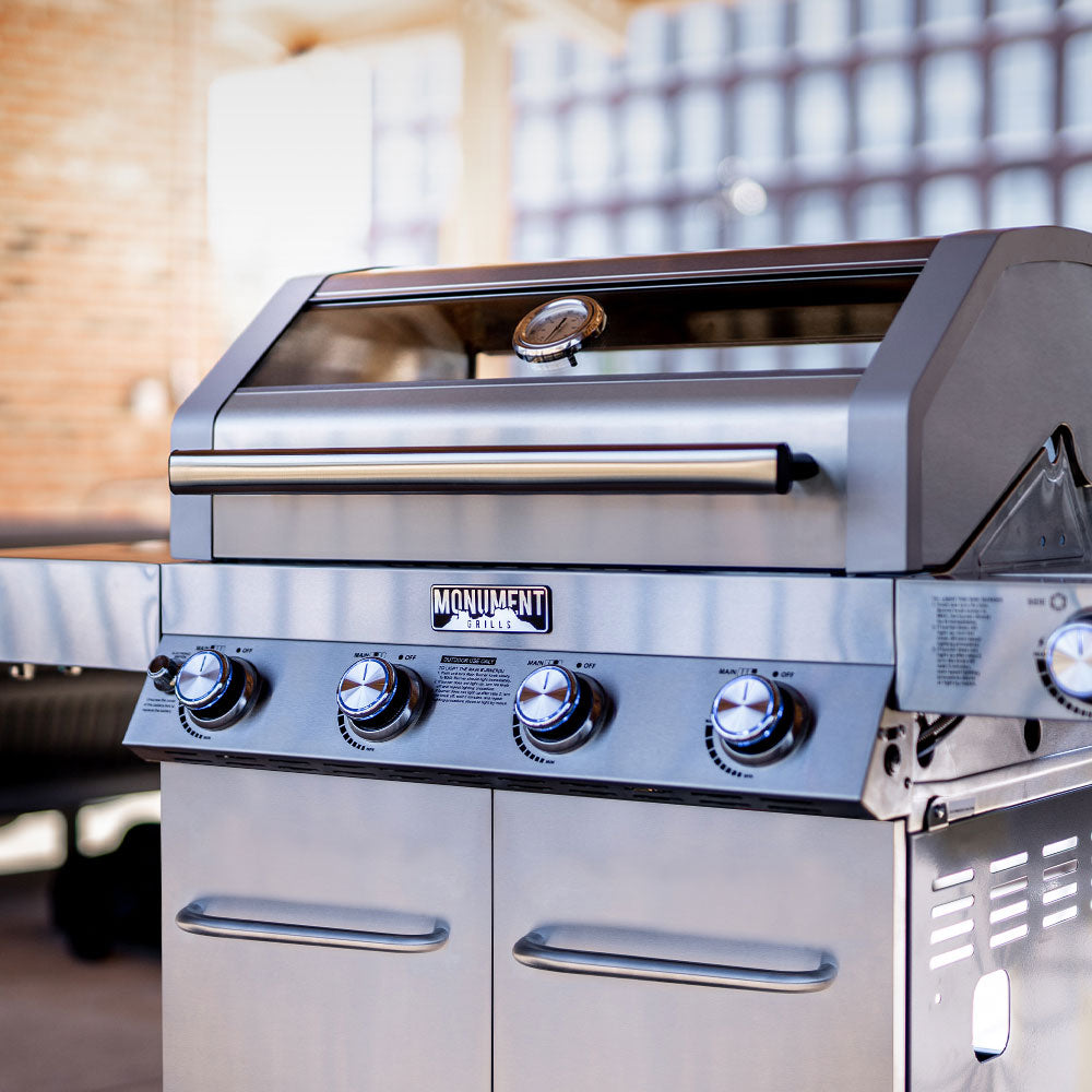 41847NG | Stainless Propane/Natural Gas Grill