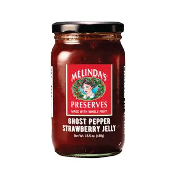 Melinda's Ghost Pepper Strawberry Preserves