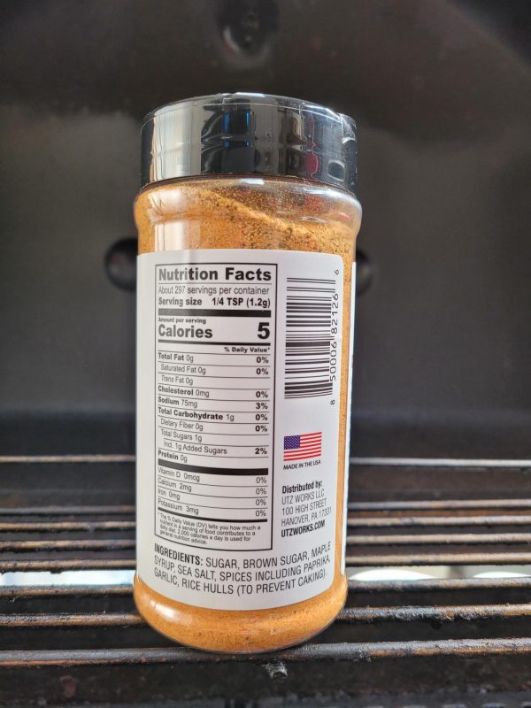 Utz Works Maple "#5" Seasoning
