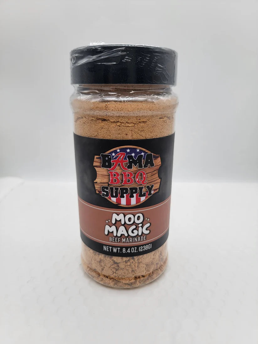 Bama BBQ Supply Moo Magic Beef Marinade & Tenderizer (Formerly Flaps20)