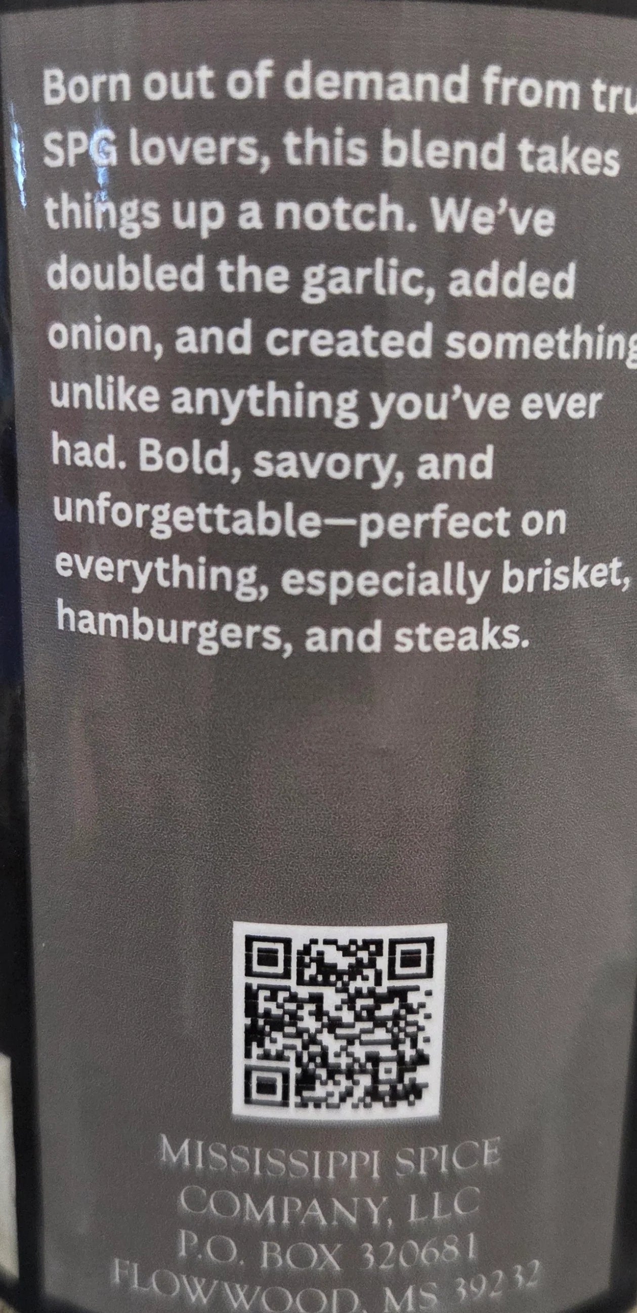 Mississippi Spice Company SPG Plus