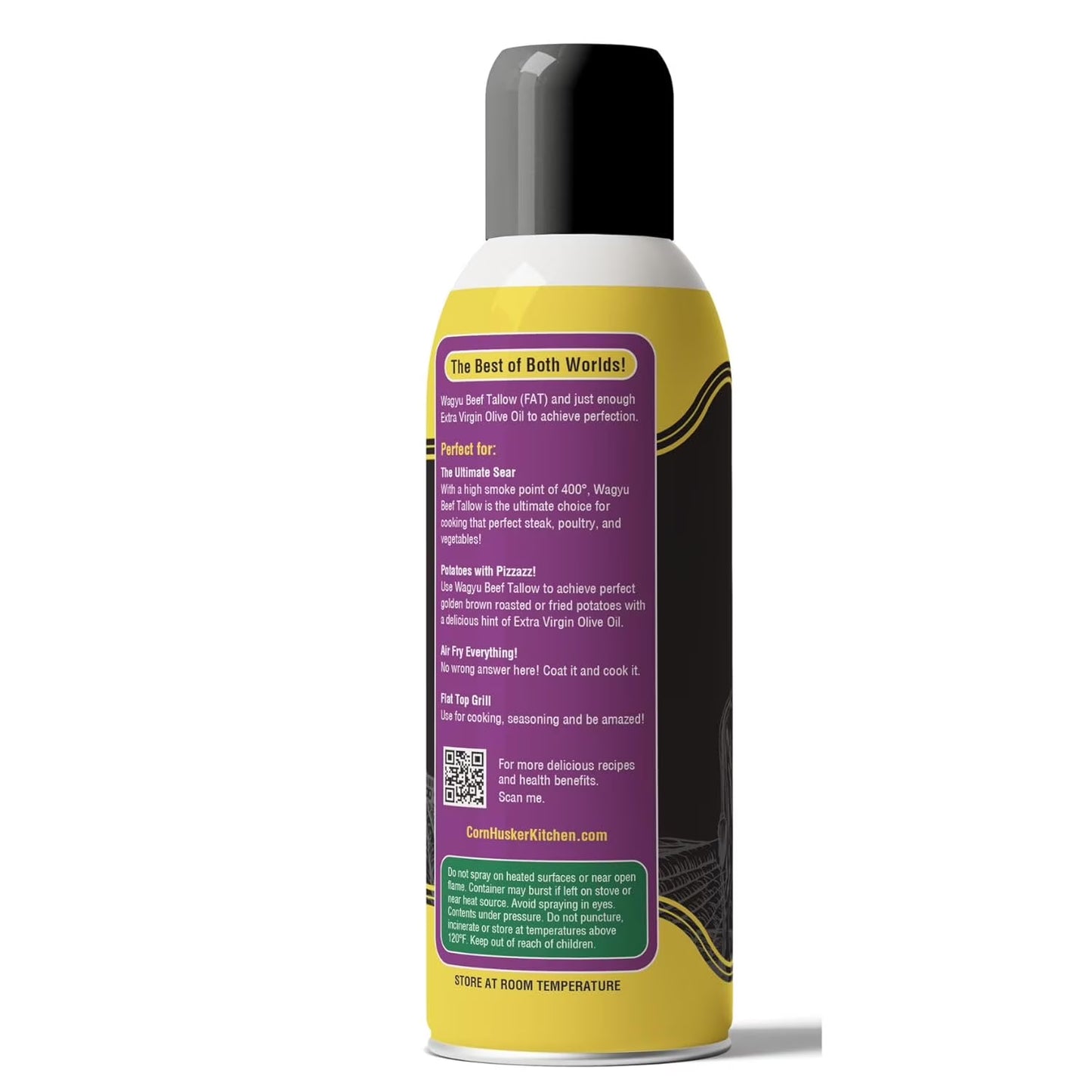 Cornhusker Kitchen Gourmet Wagyu Beef Tallow Spray