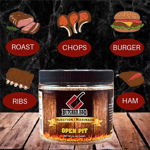 Butcher BBQ Open Pit Pork Injection & Marinade
