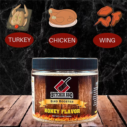 Butcher BBQ Bird Booster Honey Flavor/Turkey Injection & Marinade