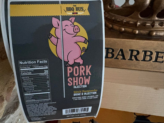 The BBQ Bus Pork Show Injection