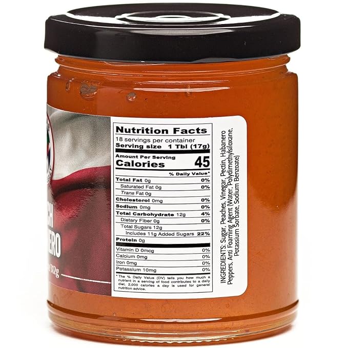 Texas Pepper Jelly Peach Habanero Pepper Jelly