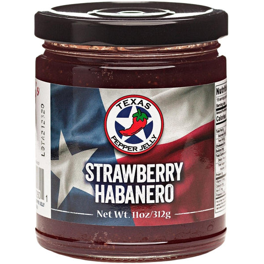 Texas Pepper Jelly Strawberry Habanero Pepper Jelly