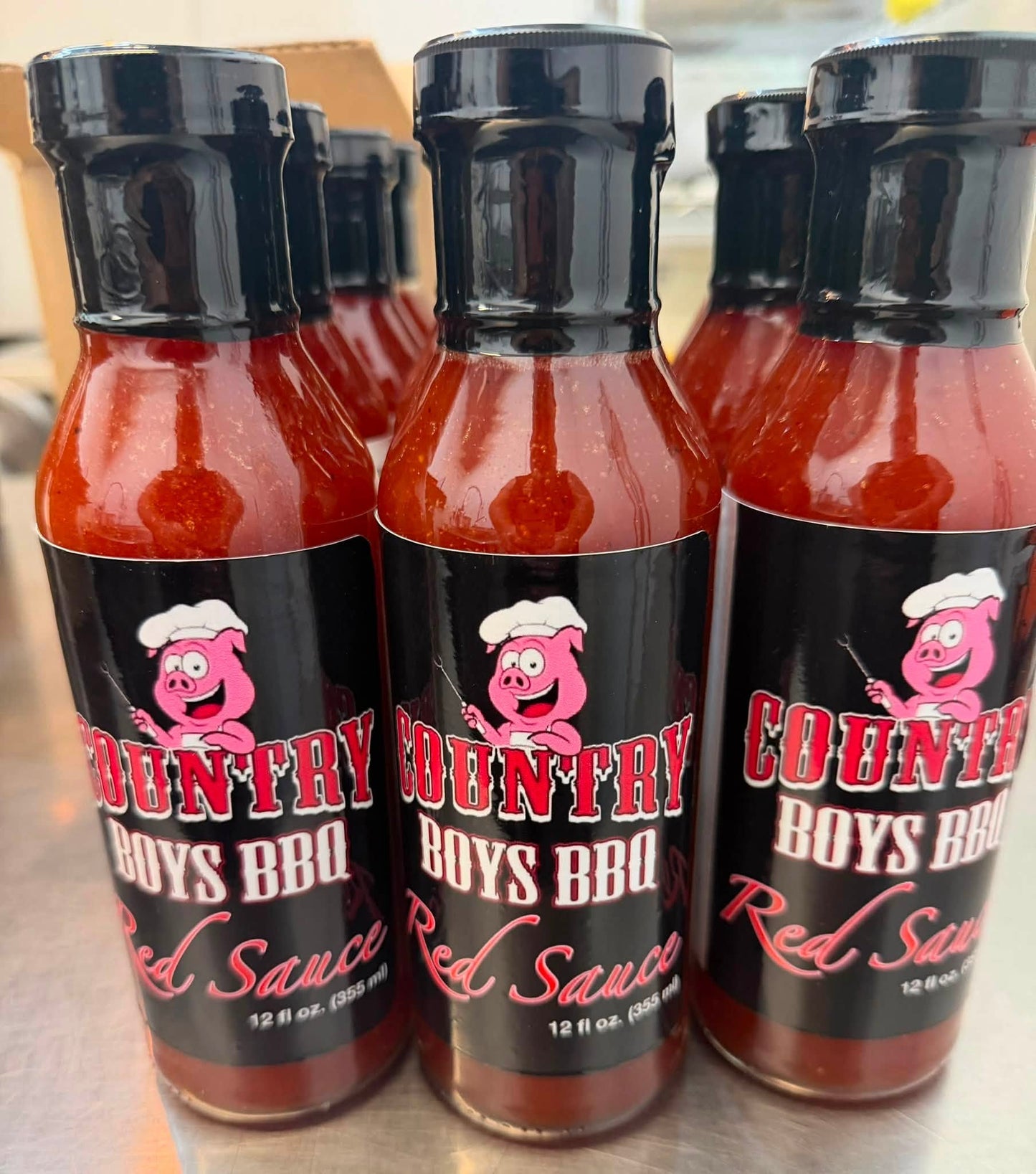 Country Boys BBQ Red Sauce