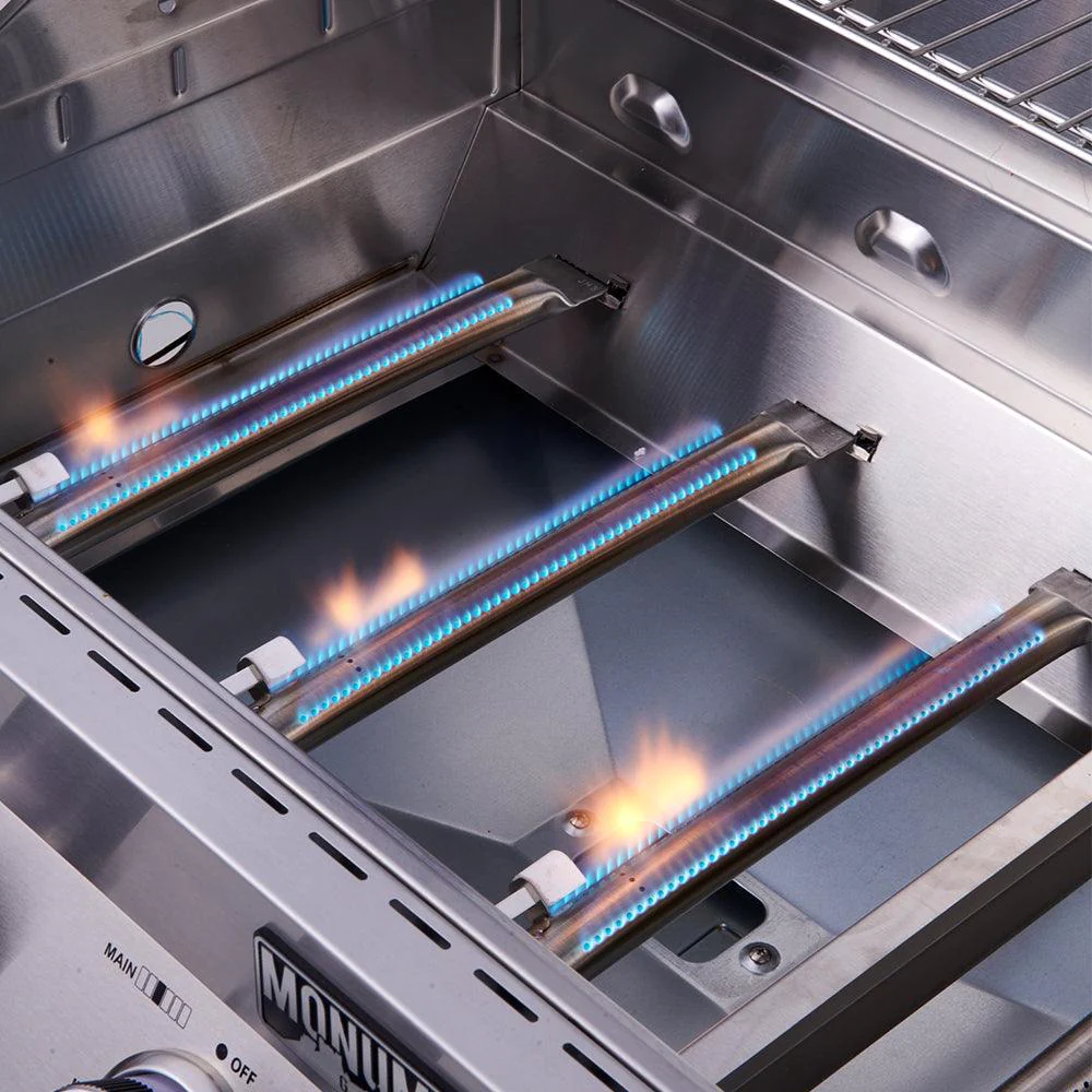 Monument Grills 77352 | Stainless 6-Burner Propane Gas Grill