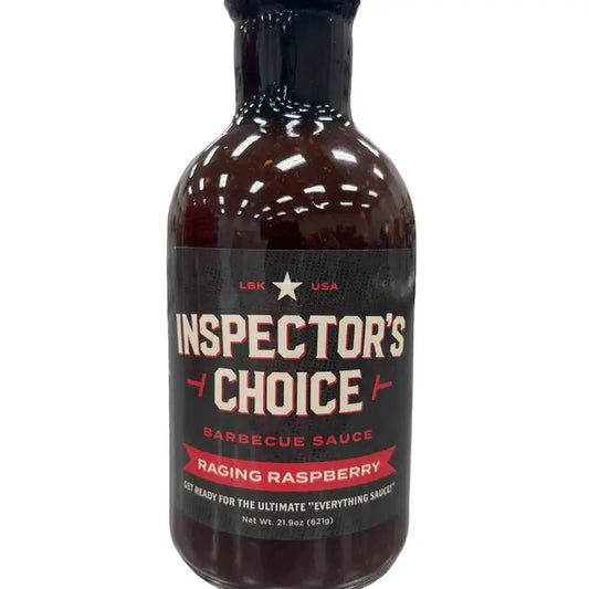 Inspector's Choice Barbecue Sauce Raging Raspberry