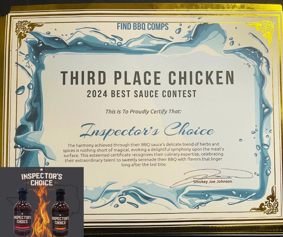 Inspector's Choice Barbecue Sauce Raging Raspberry