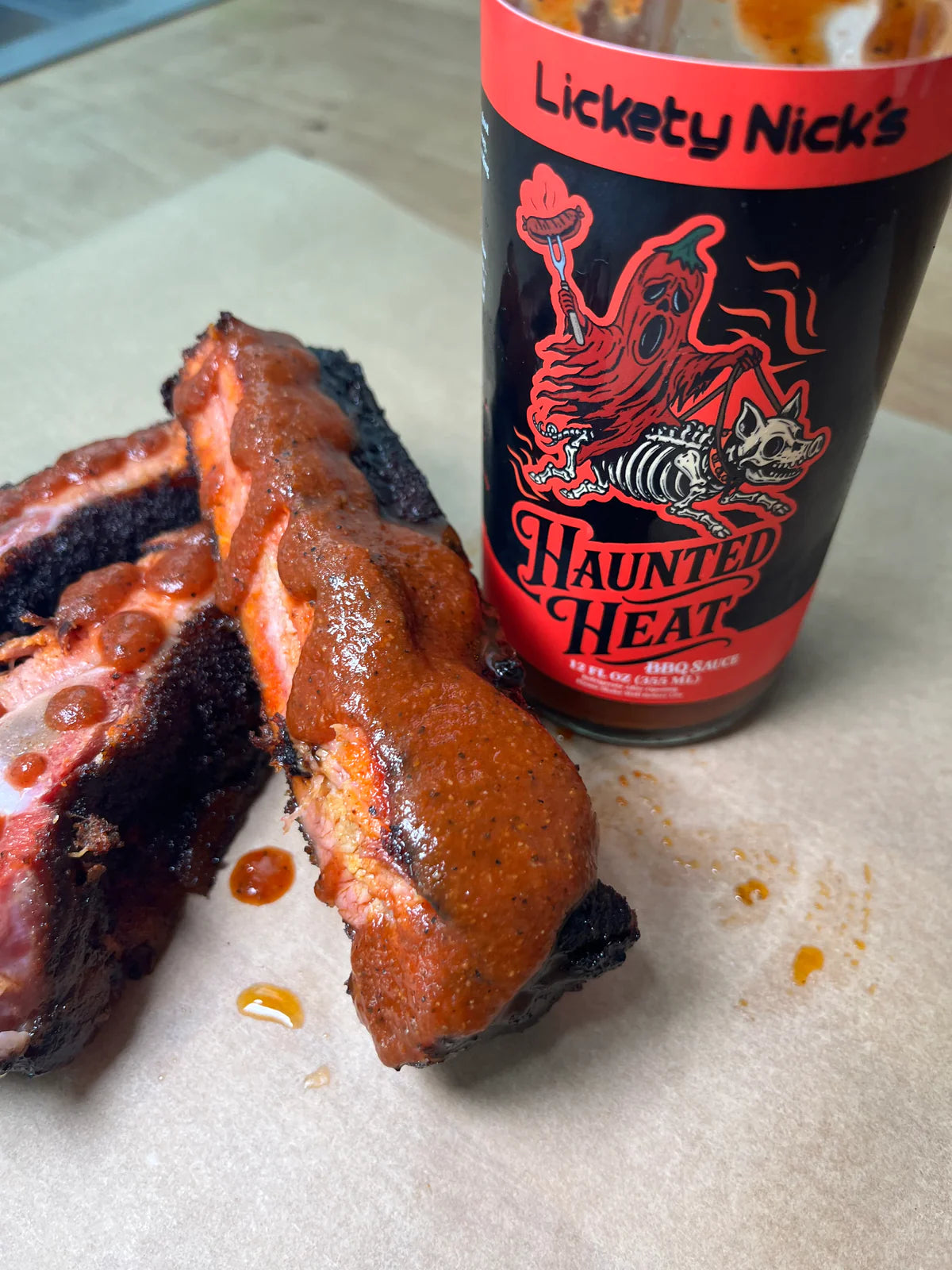 Lickety Nick's Haunted Heat BBQ Sauce