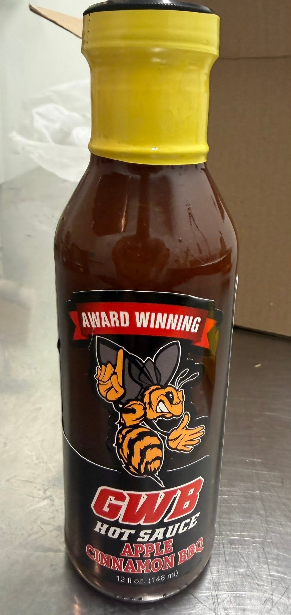 GWB Hot Sauce Apple Cinnamon BBQ Sauce