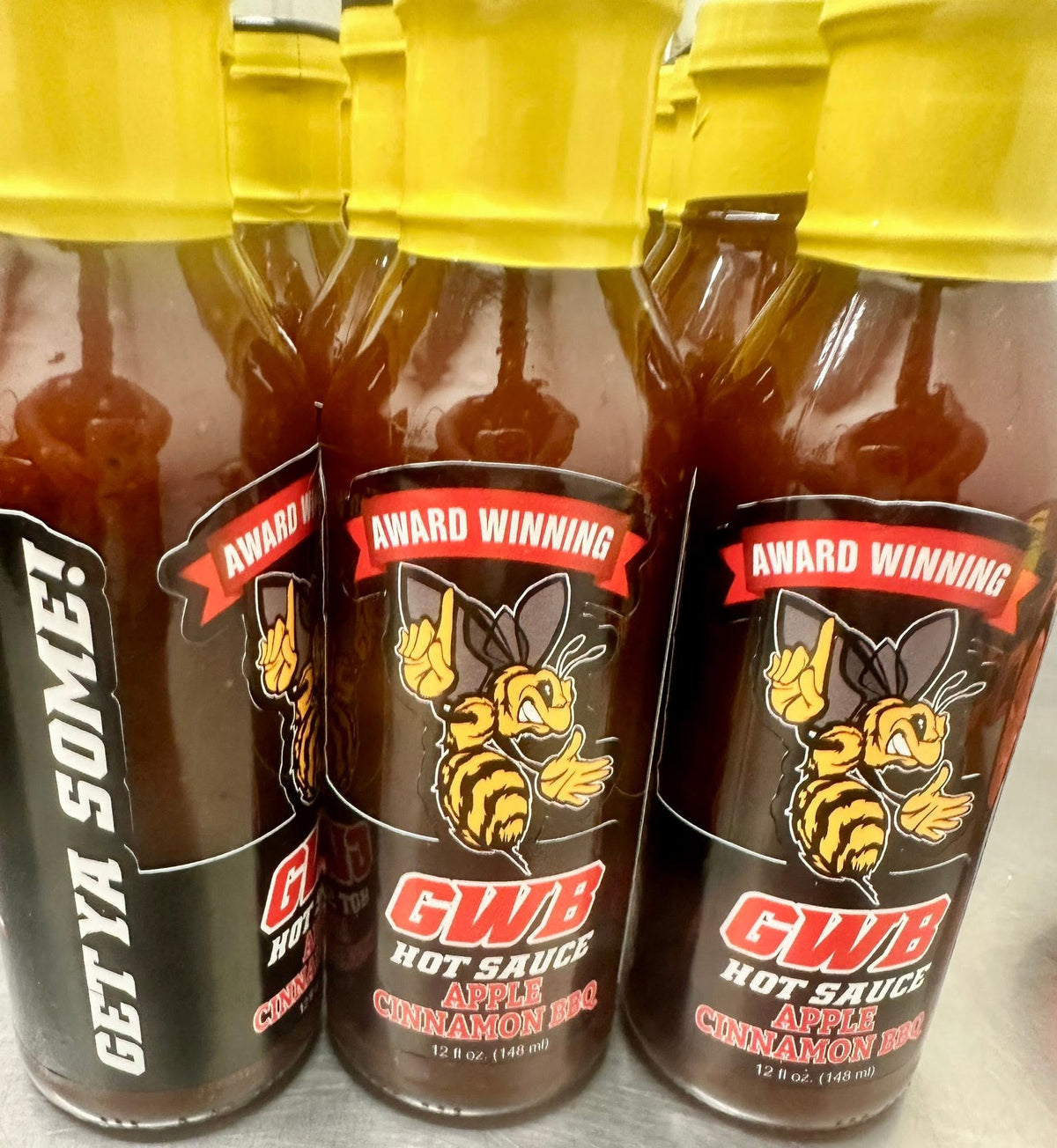 GWB Hot Sauce Apple Cinnamon BBQ Sauce