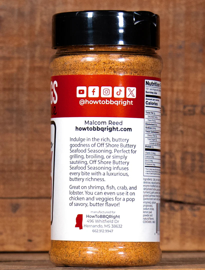 Killer Hogs Off Shore Buttery Seafood Seasoning