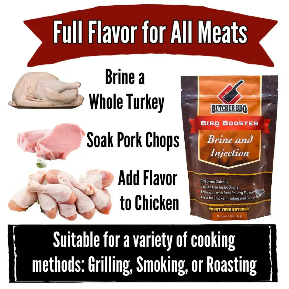 Butcher BBQ Bird Booster Chicken and Turkey Brine & Injection