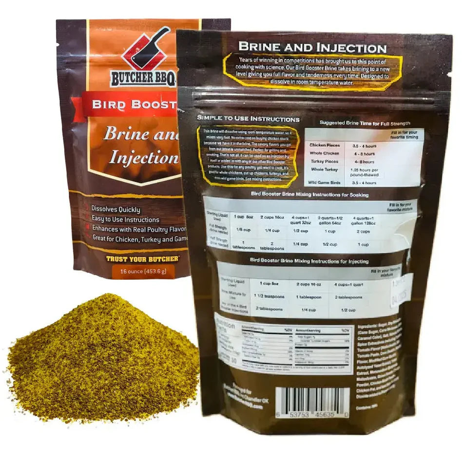 Butcher BBQ Bird Booster Chicken and Turkey Brine & Injection