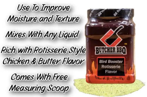 Butcher BBQ Bird Booster Rotisserie Flavor Injection & Marinade