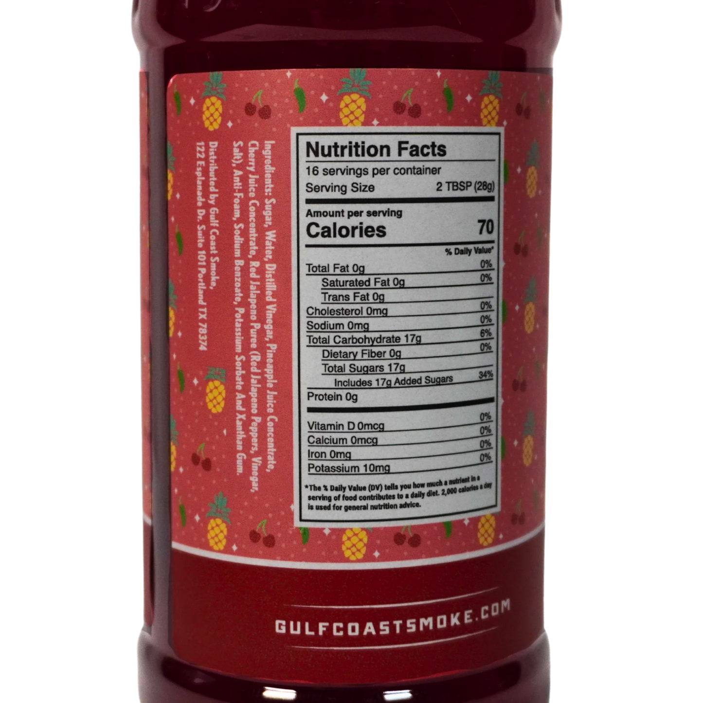 Gulf Coast Smoke Cherry Pineapple Glaze