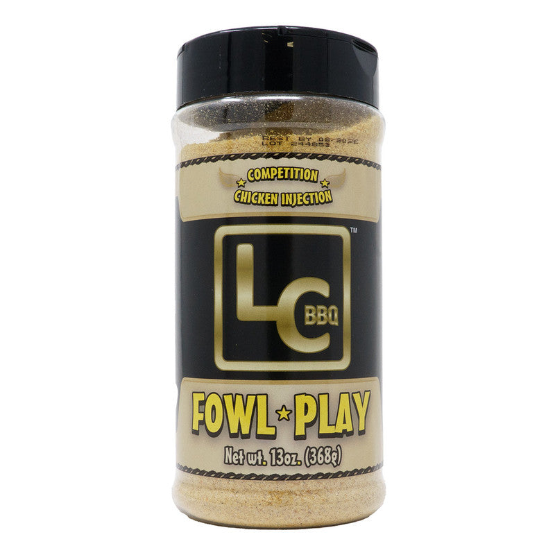 LC BBQ Fowl Play Competition Chicken Injection