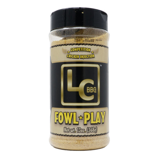 LC BBQ Fowl Play Competition Chicken Injection