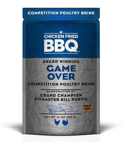 Chicken Fried BBQ Game Over Poultry Brine