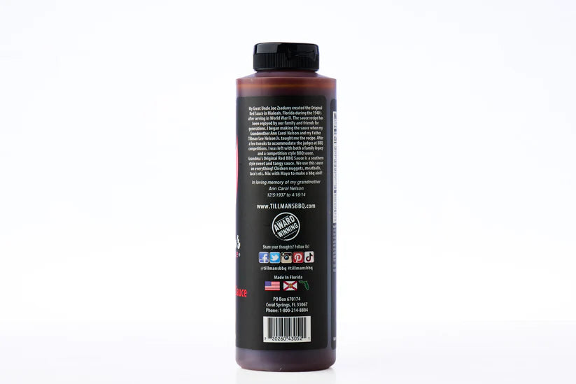 Tillman's BBQ Grandma's Red Sauce