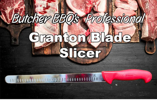 Butcher BBQ 12 Inch Granton Brisket Slicing Knife