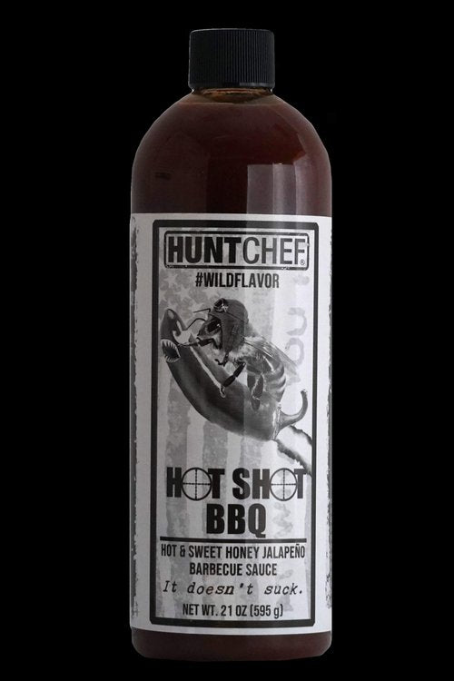 HuntChef Hot Shot Hot & Sweet Honey Jalapeno Barbecue Sauce