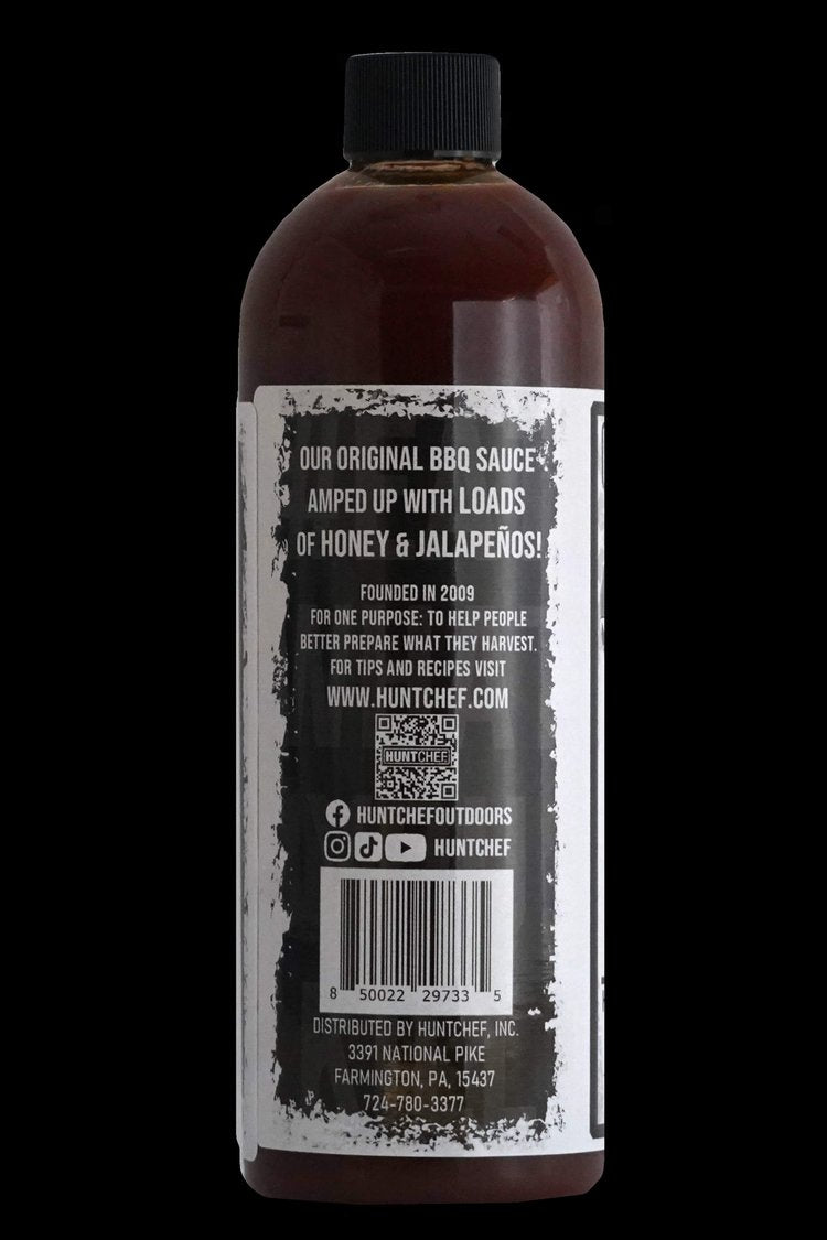 HuntChef Hot Shot Hot & Sweet Honey Jalapeno Barbecue Sauce