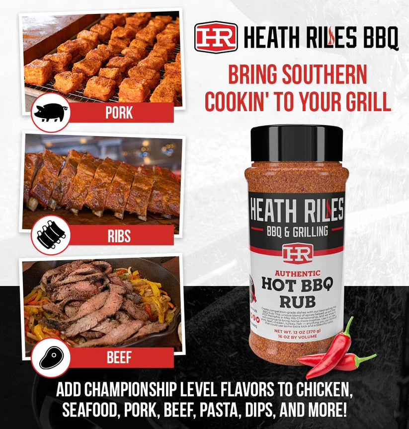 Heath Riles Hot BBQ Rub