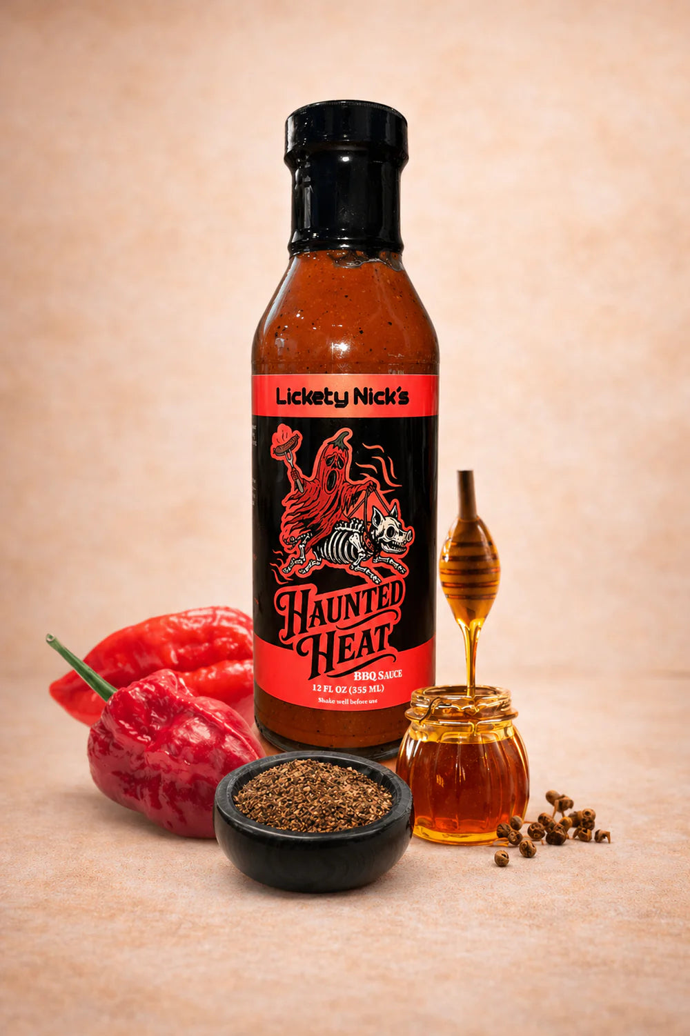 Lickety Nick's Haunted Heat BBQ Sauce