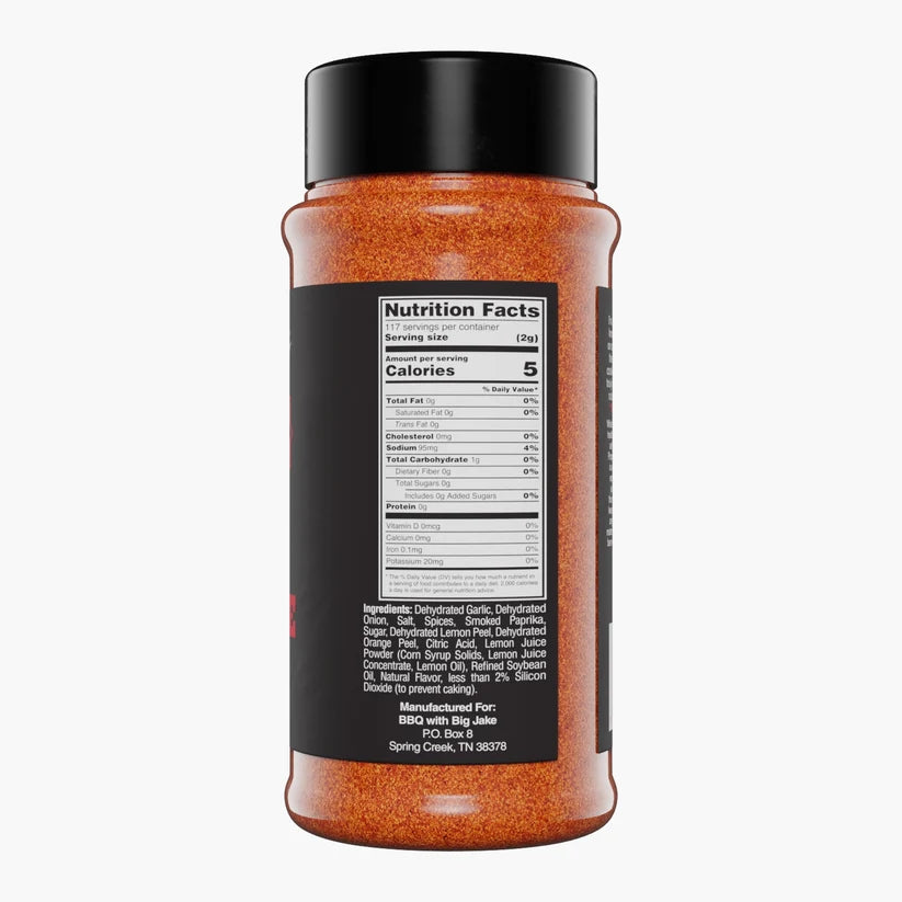BBQ with Big Jake Low Sodium All Purpose Rub